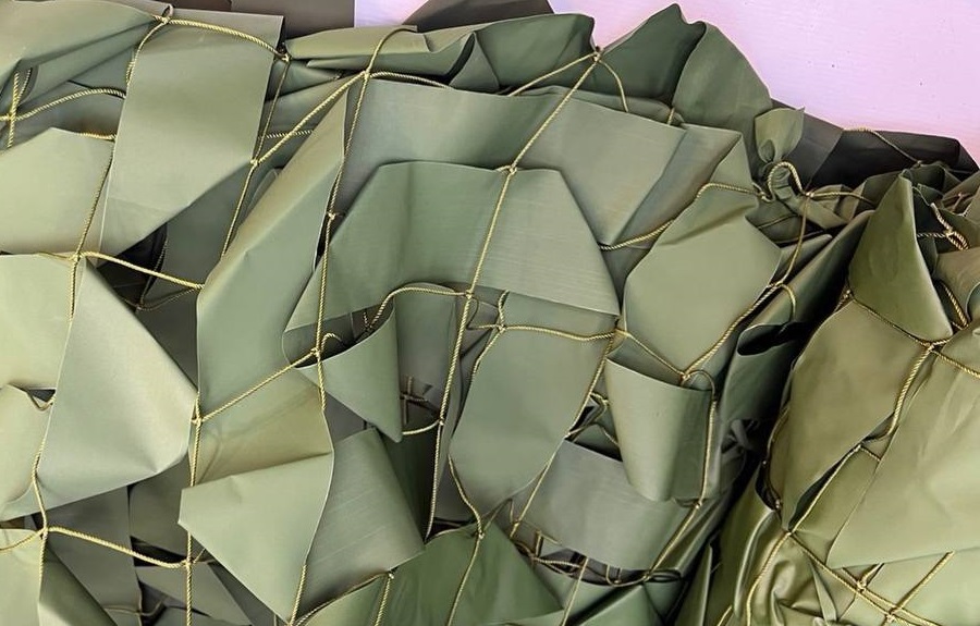 Маскировочная сеть 3х6 метра МКТ-2Л / ЛЕС (армейская)