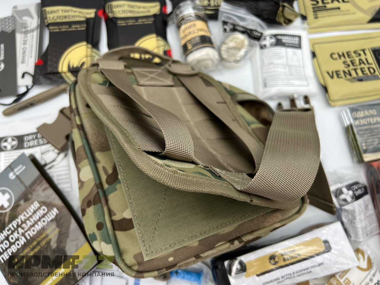 Военная тактическая аптечка “RHINO RESCUE” 30 в 1