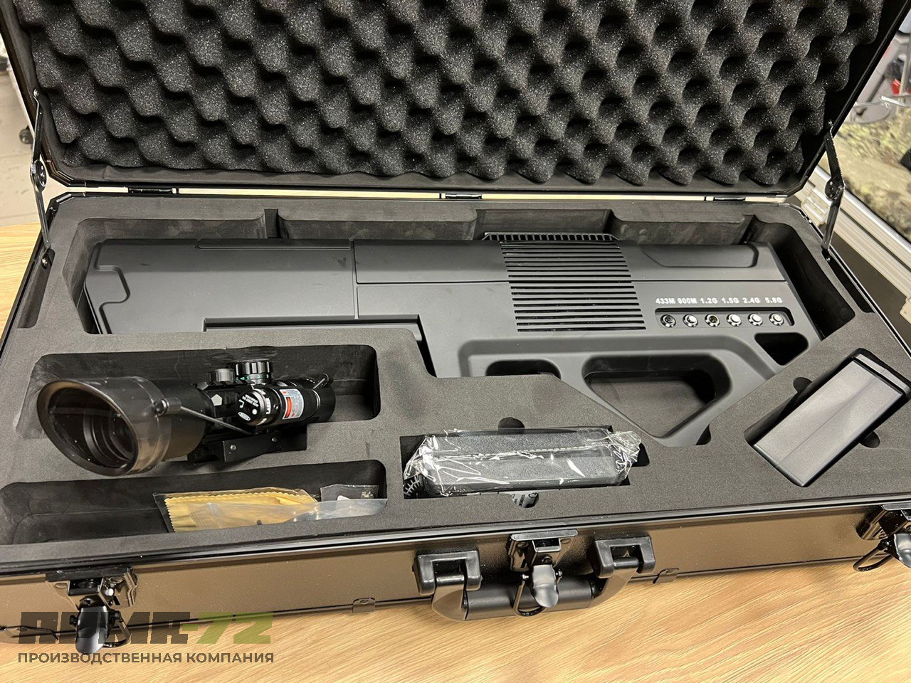 Блокиратор дронов "Гарпия"6-канальный ультралегкая  модель