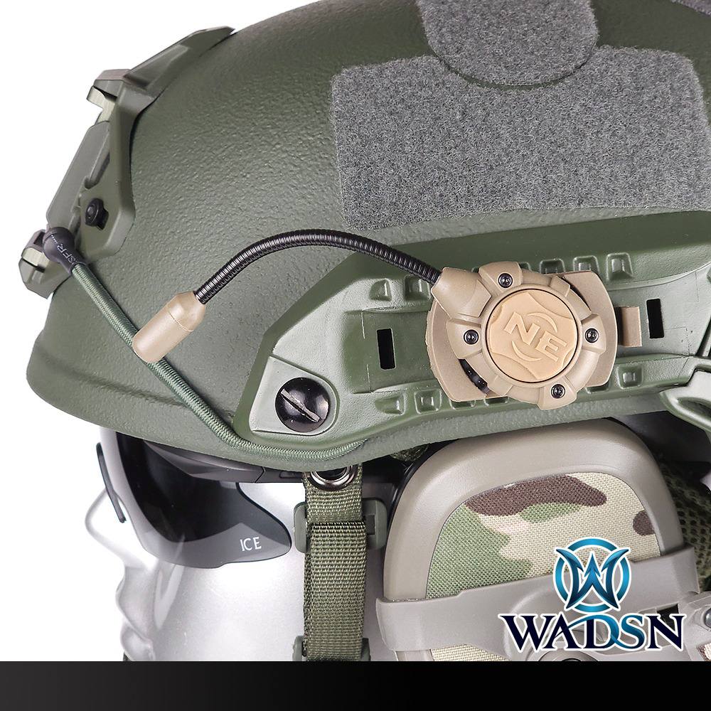 Тактический нашлемный фонарь индивидуального освещения  WADSN Point-MPLS