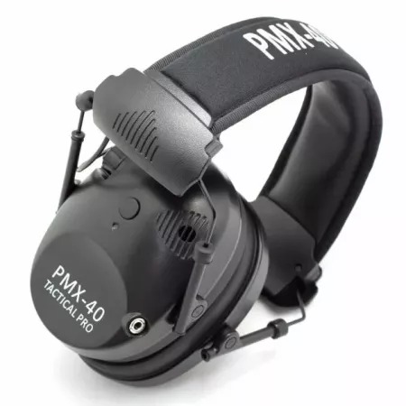 Наушники активные стрелковые PMX Tactical Pro PMX-40B 27-85 ДБ
