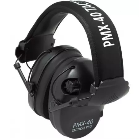 Наушники активные стрелковые PMX Tactical Pro PMX-40B 27-85 ДБ