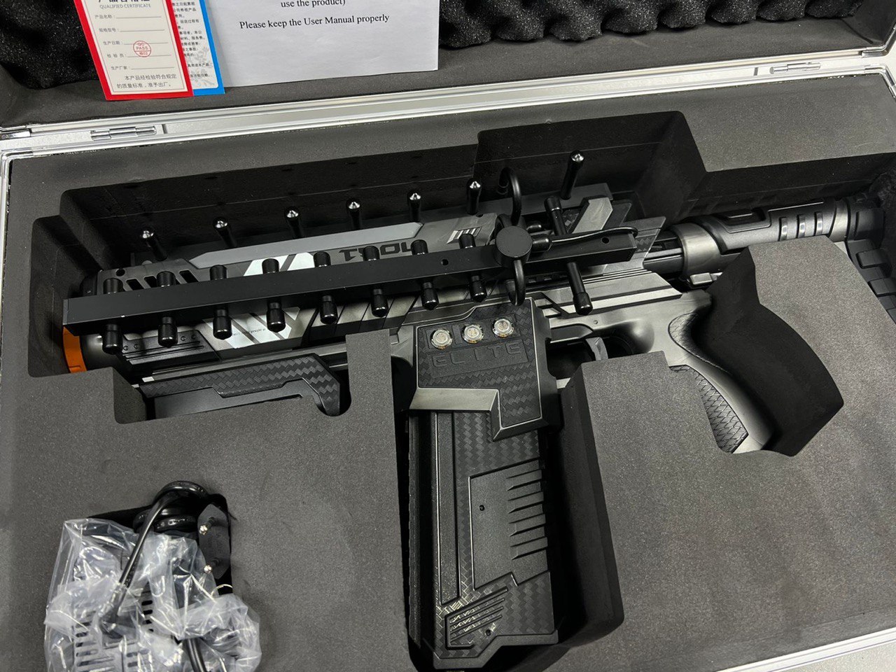 Антидроновое ружьё/подавитель БПЛА «ДРОН 1200» 3-канальный