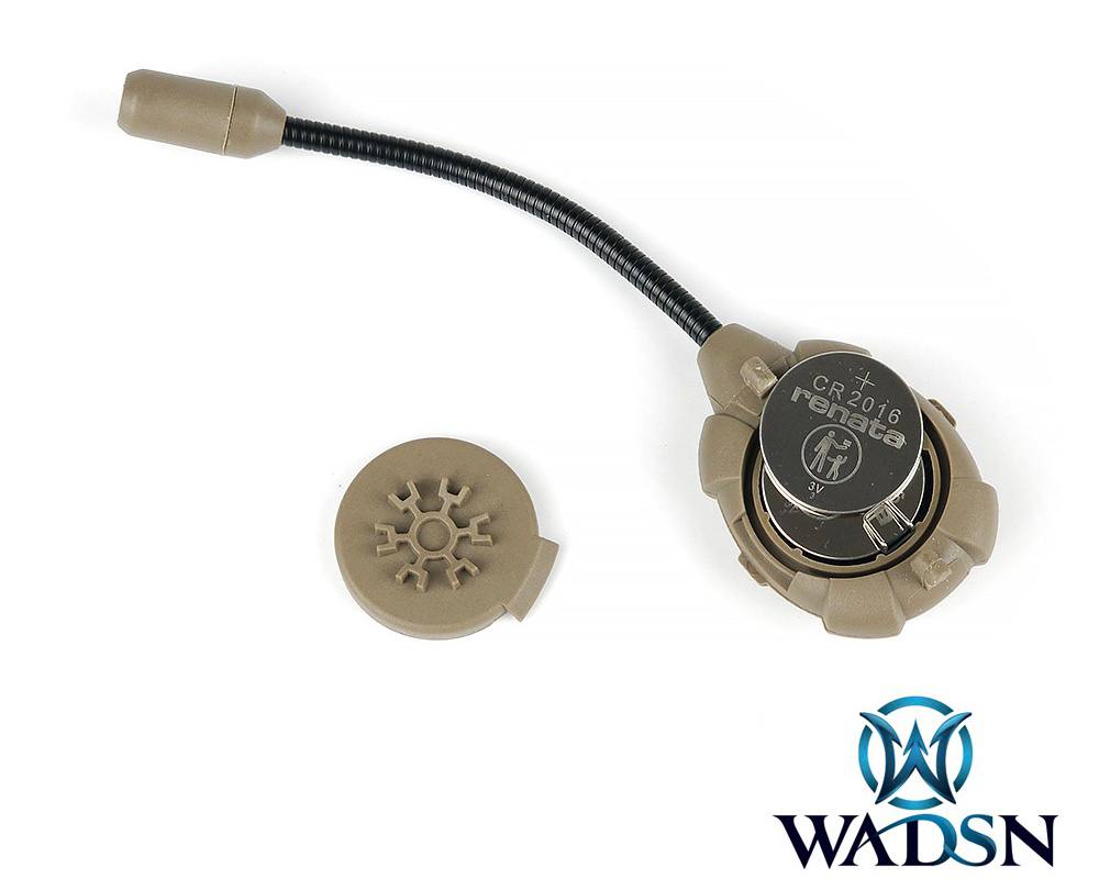 Тактический нашлемный фонарь индивидуального освещения  WADSN Point-MPLS