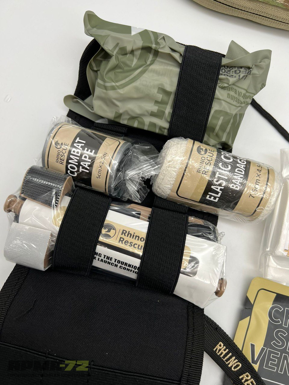 Военная тактическая аптечка “RHINO RESCUE” 12 в 1