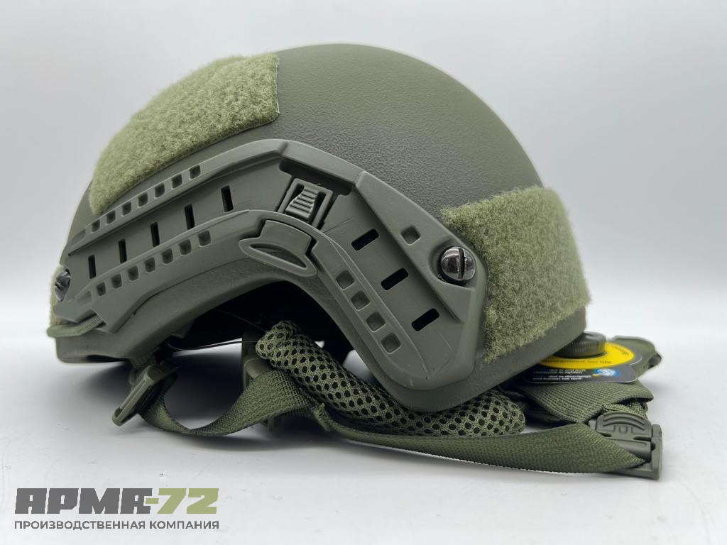 СВМПЭ   баллистический композитный шлем без ушей