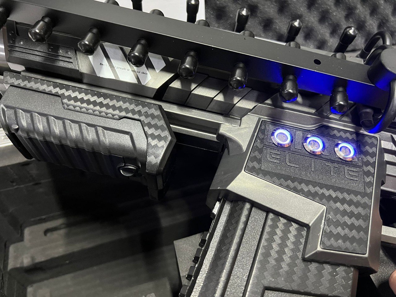 Антидроновое ружьё/подавитель БПЛА «ДРОН 1200» 3-канальный