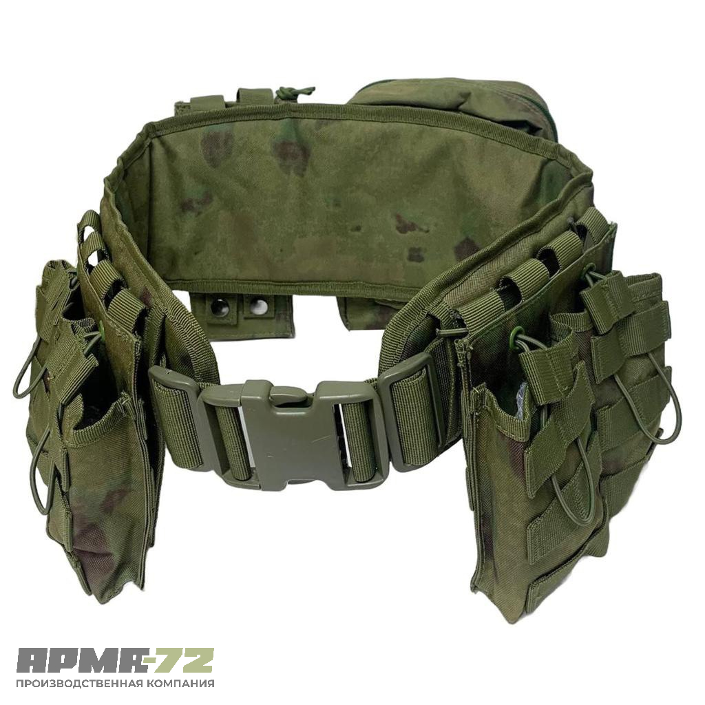 Разгрузочный боевой пояс / модульный ремень (варбелт) с подсумками