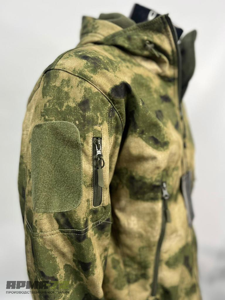 Костюм Softshell  водоотталкивающий,мох