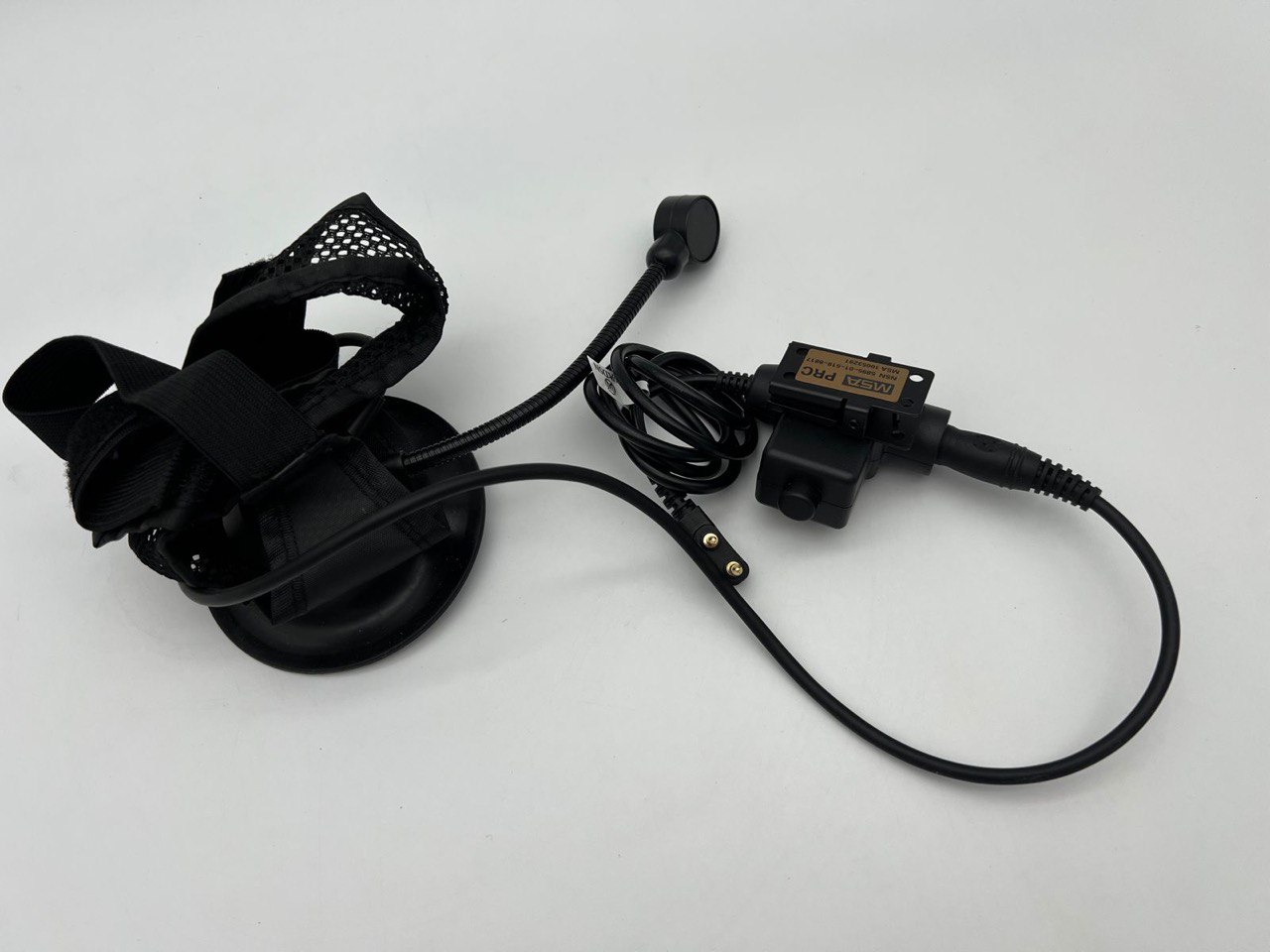 Наушники с микрофоном и кнопкой активации связи PTT  (Push To Talk)