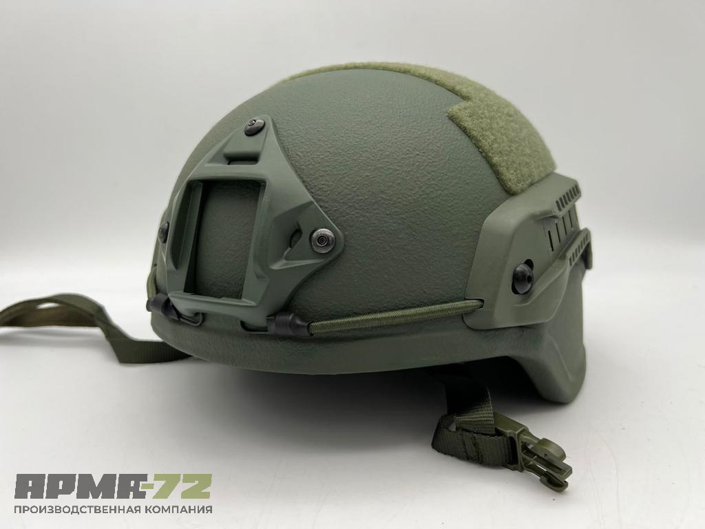 СВМПЭ  баллистический композитный шлем с ушами