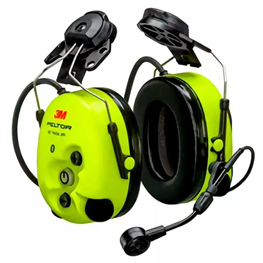 Наушники активные 3М PELTOR WS LiteCom ProTac XPI FLX2,на каску жёлтые