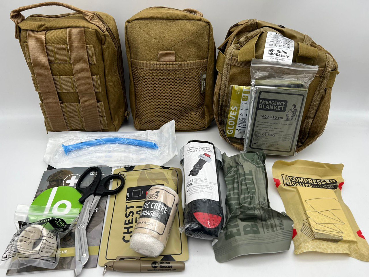 № 3 Военная тактическая аптечка “RHINO RESCUE”