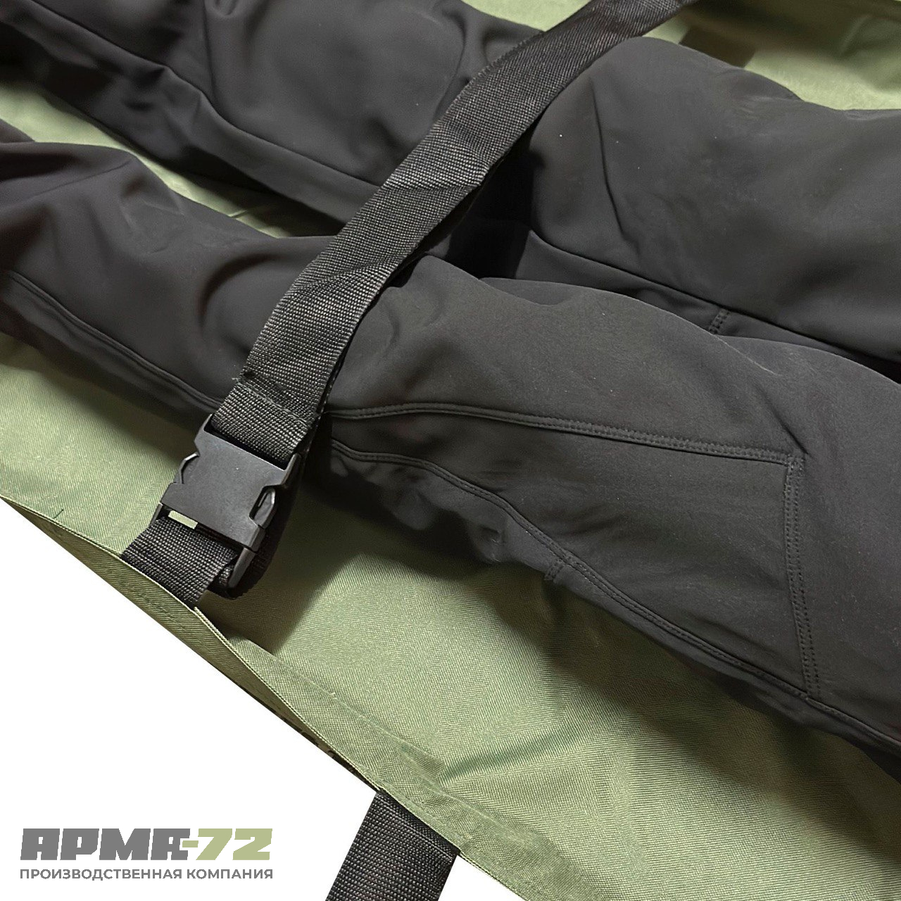 Тактические эвакуационные бескаркасные носилки