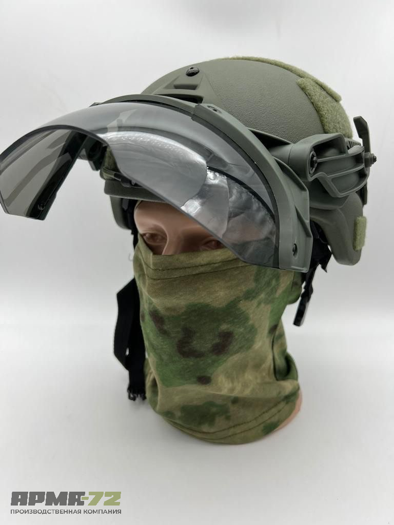 Откидные  нашлемные очки с креплением для шлема