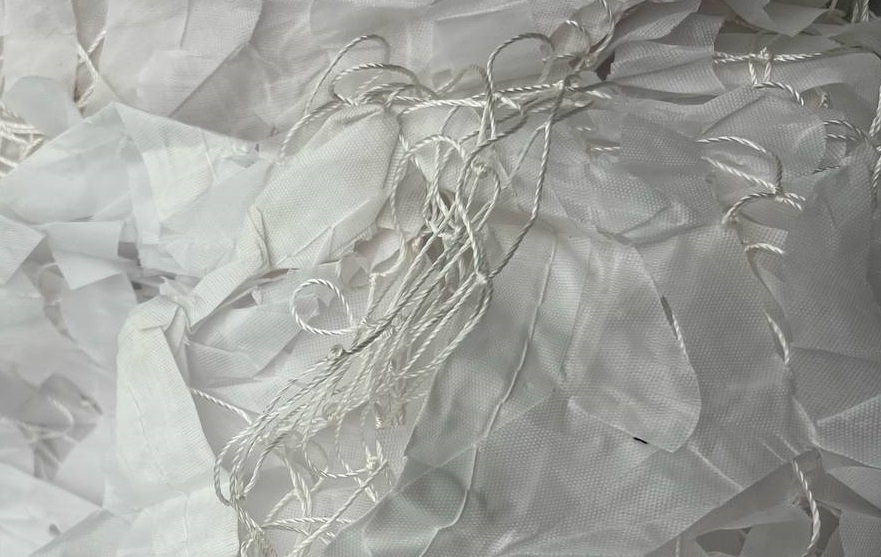 Маскировочная сеть 3х6 метра, цвет белый «ЗИМА»