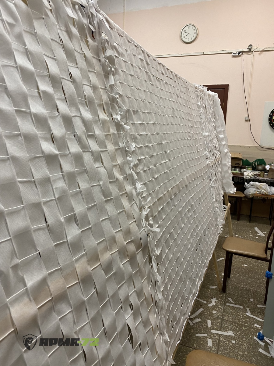 Китайская маскировочная сеть СНЕГ