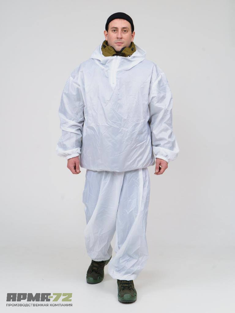 Маскхалат зимний белый