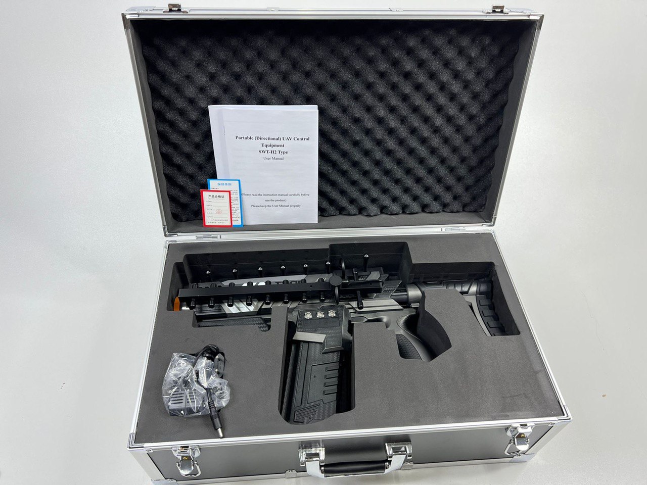 Антидроновое ружьё/подавитель БПЛА «ДРОН 1200» 3-канальный